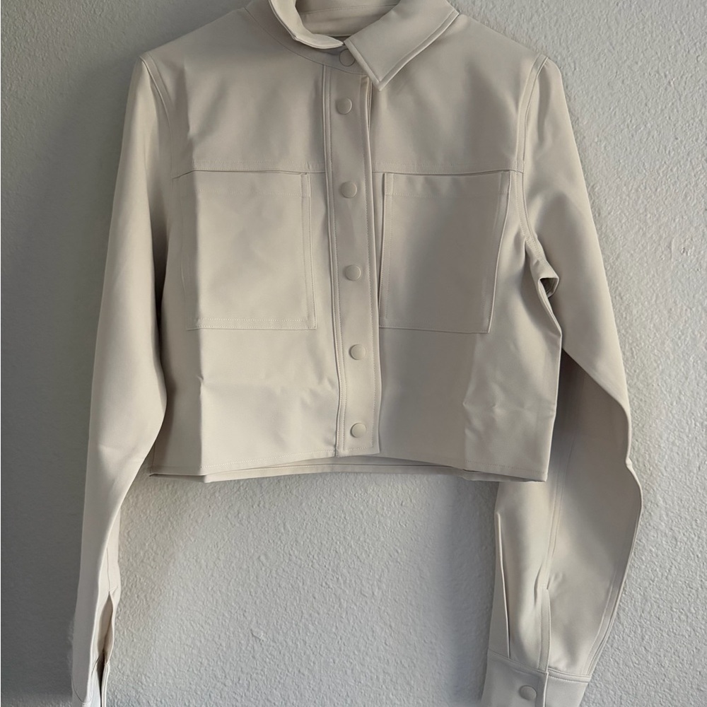 BuffBunny Women's Cream Utility Jacket